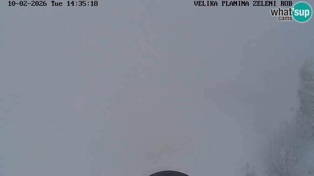 Zeleni Rob – Webcam live | Velika Planina