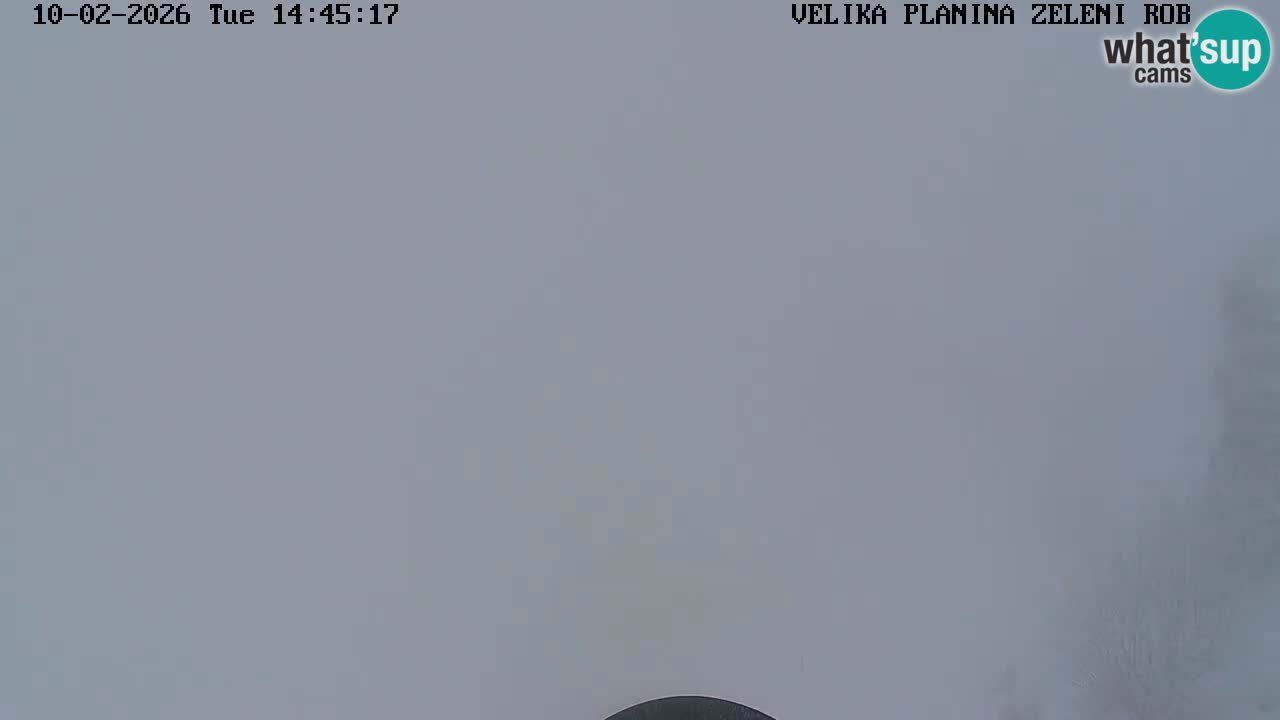 Zeleni Rob | Web kamera Velika Planina