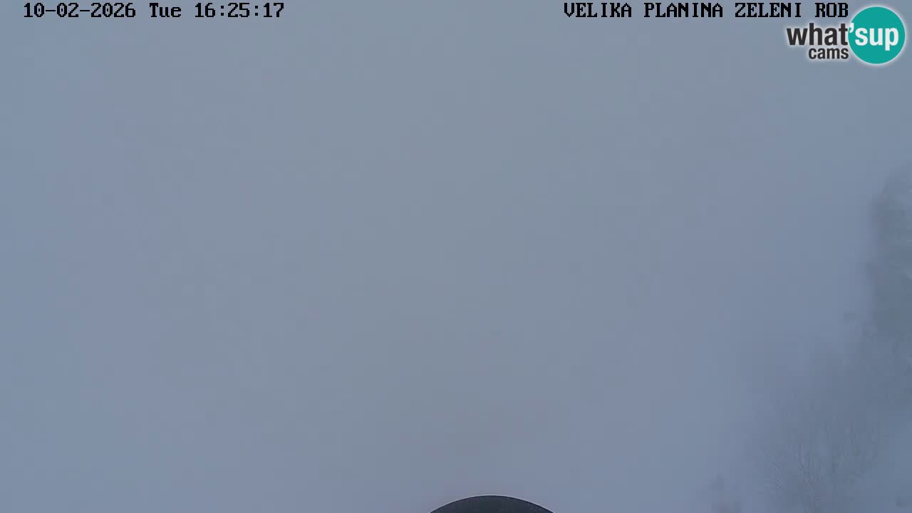 Zeleni Rob – Webcam live | Velika Planina