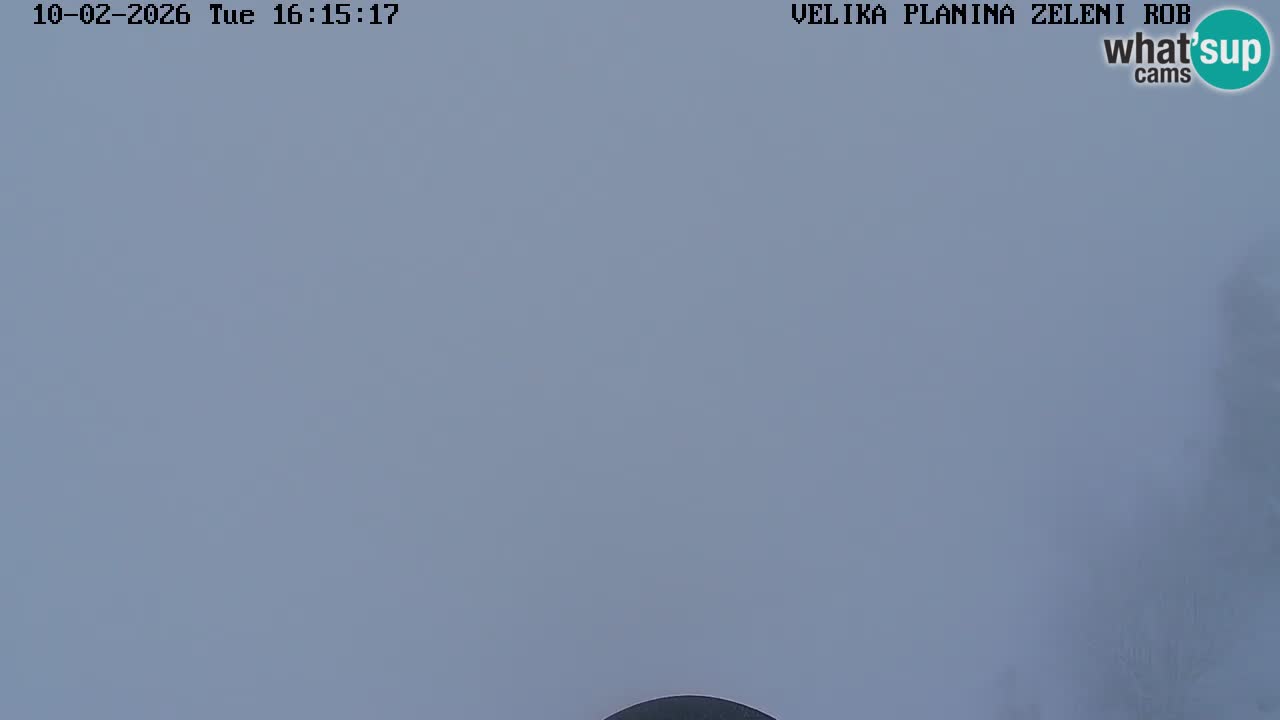 Zeleni Rob – Webcam live | Velika Planina