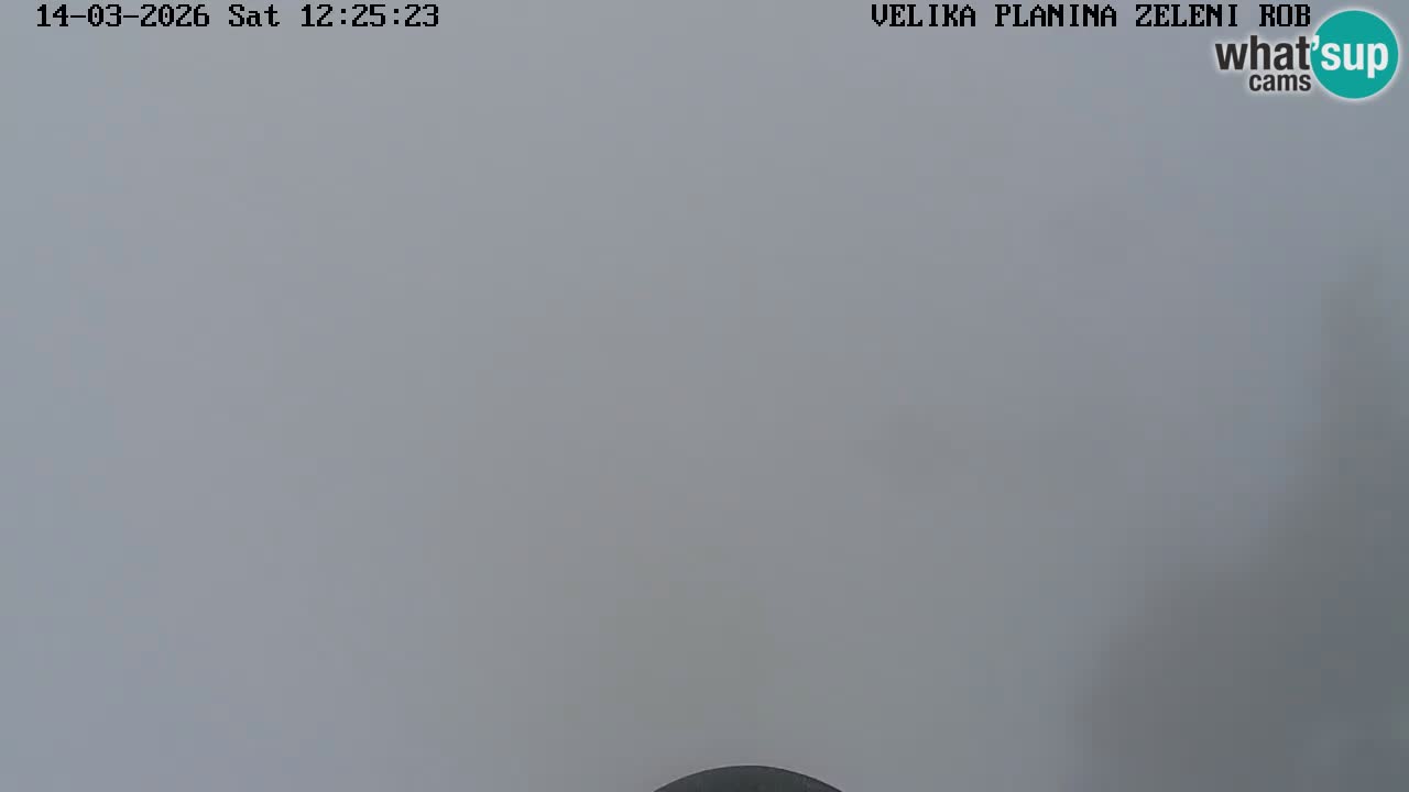 Zeleni Rob – Webcam live | Velika Planina