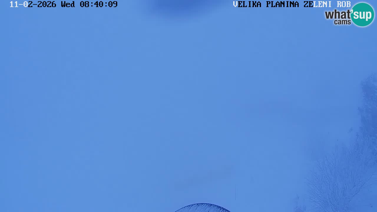 Zeleni Rob – Webcam live | Velika Planina