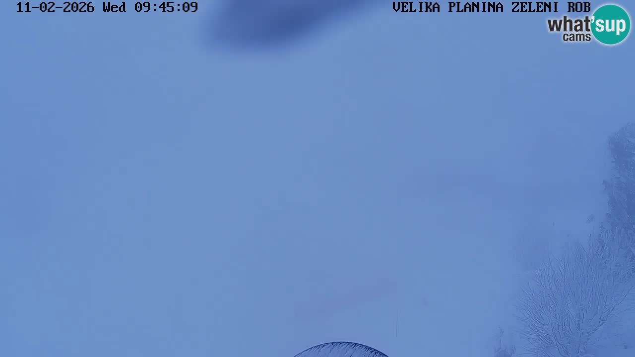 Zeleni Rob | Web kamera Velika Planina