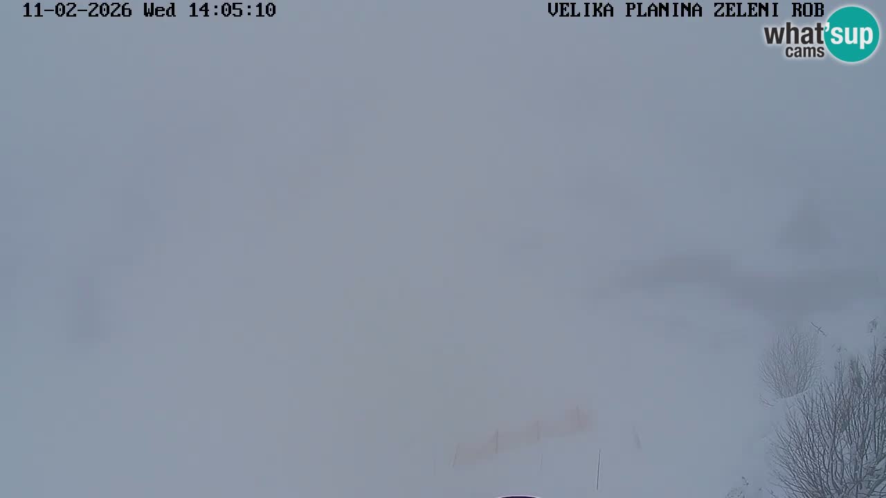 Zeleni Rob – Webcam live | Velika Planina