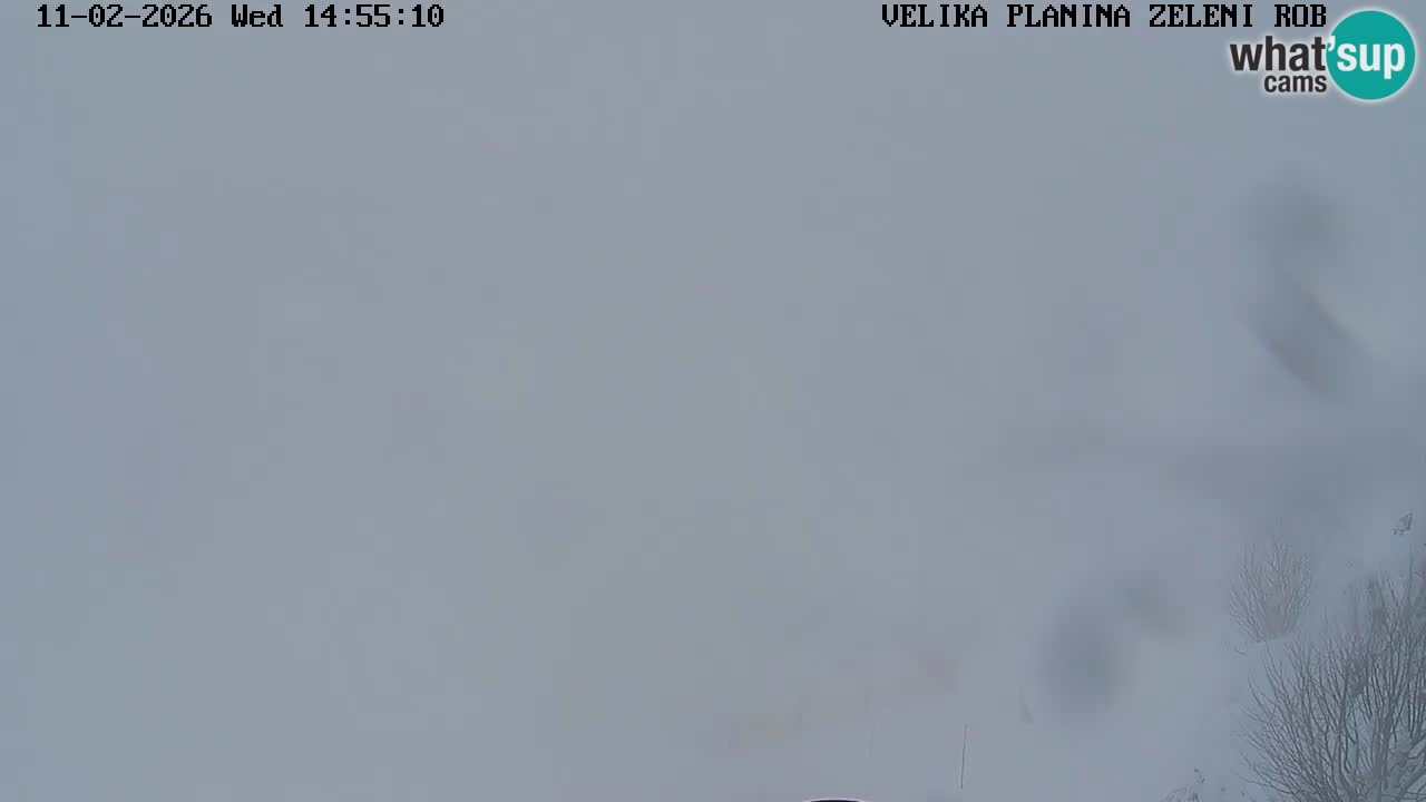 Zeleni Rob – Webcam live | Velika Planina