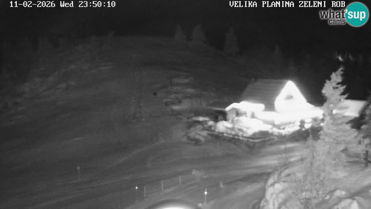 Zeleni Rob – Webcam live | Velika Planina