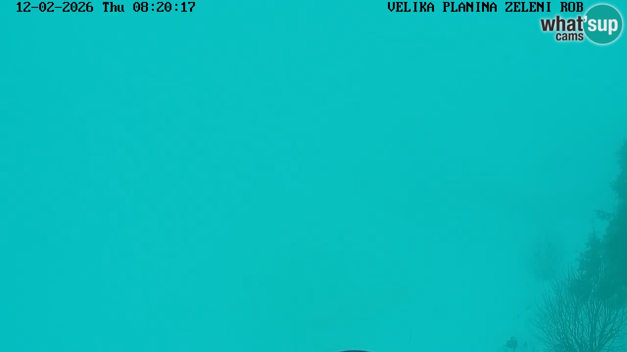 Zeleni Rob – Webcam live | Velika Planina
