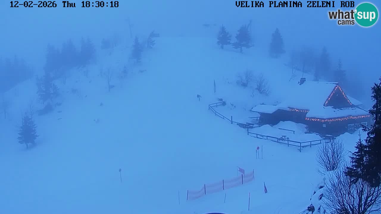 Zeleni Rob | Webcam live Velika Planina