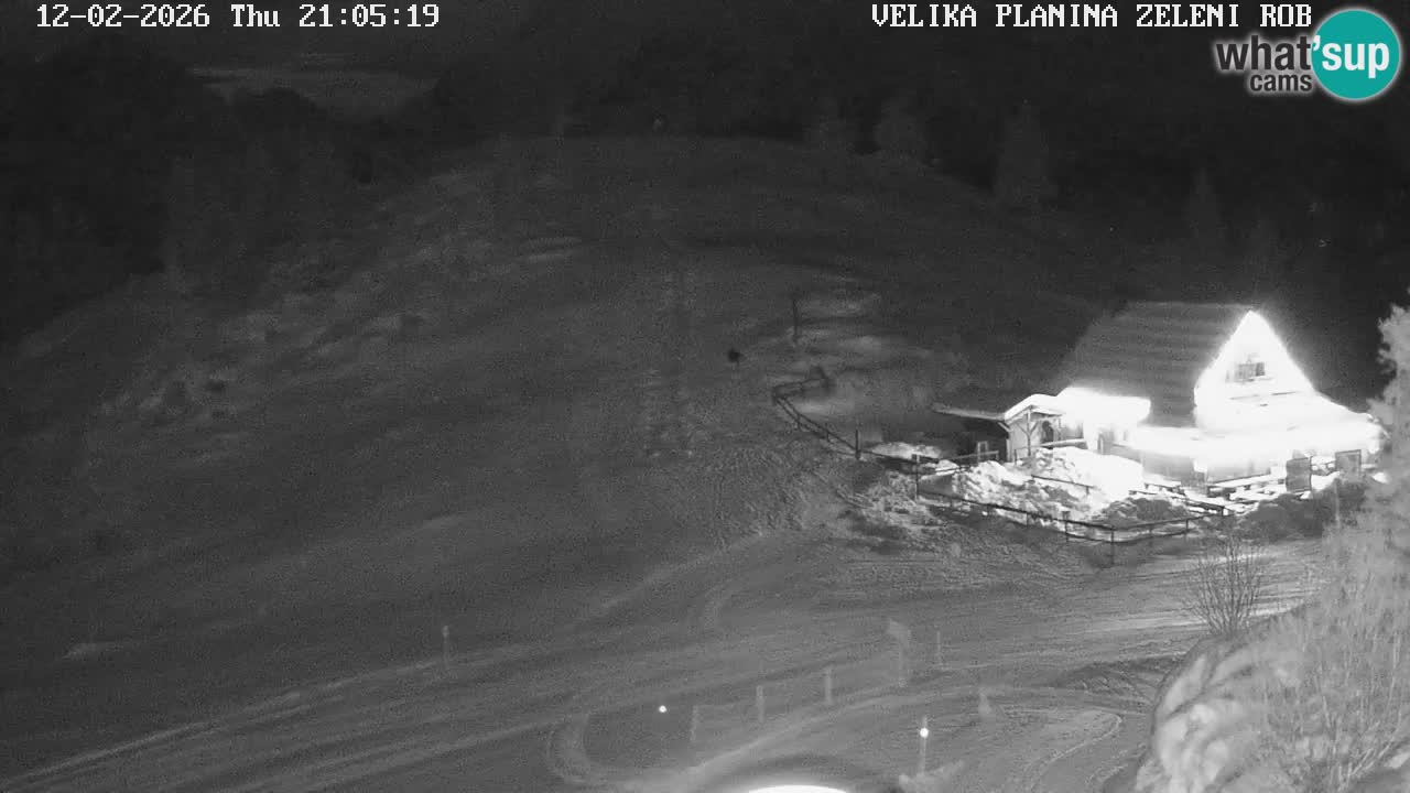 Zeleni Rob | Webcam live Velika Planina