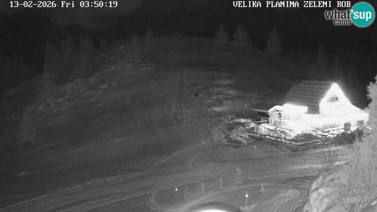 Zeleni Rob | Webcam live Velika Planina