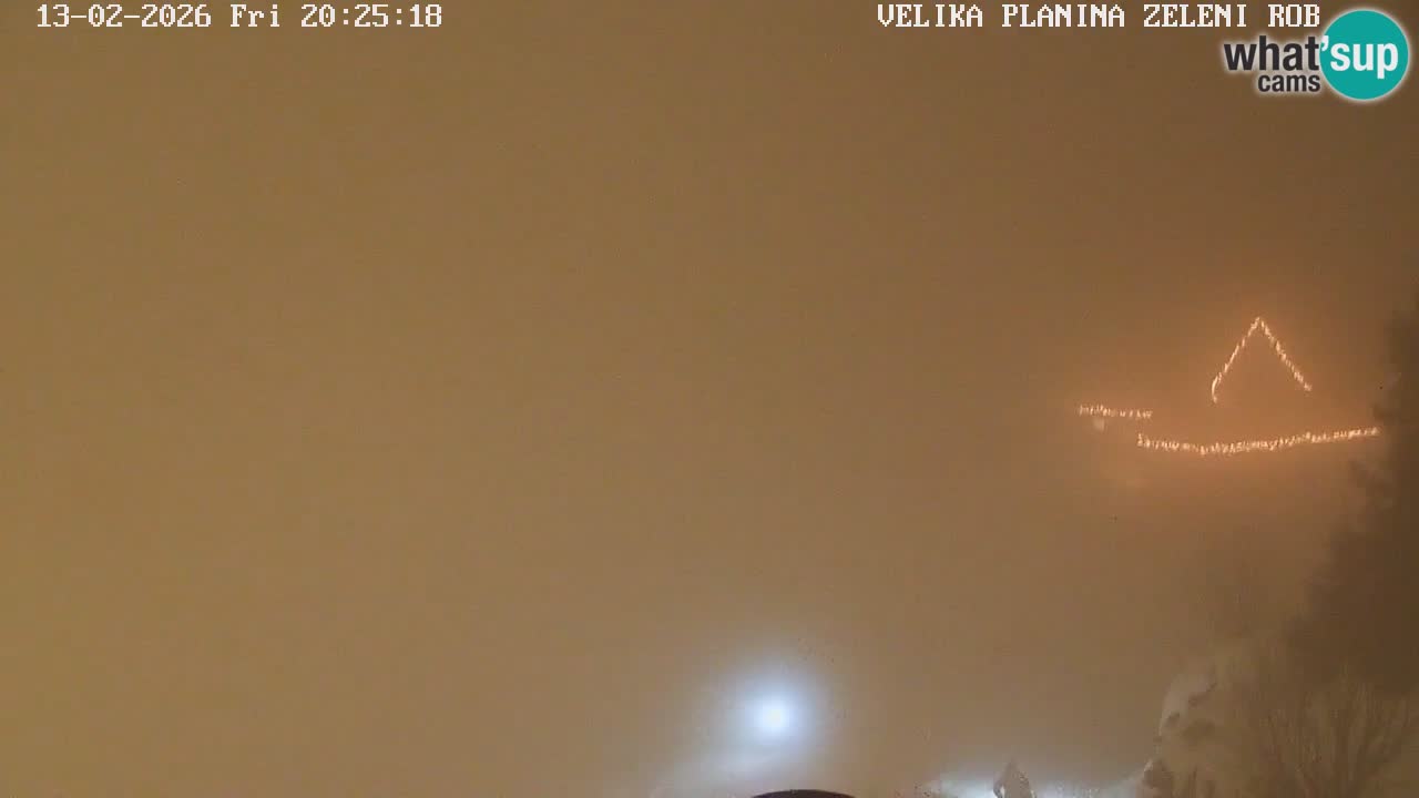 Zeleni Rob | Webcam live Velika Planina