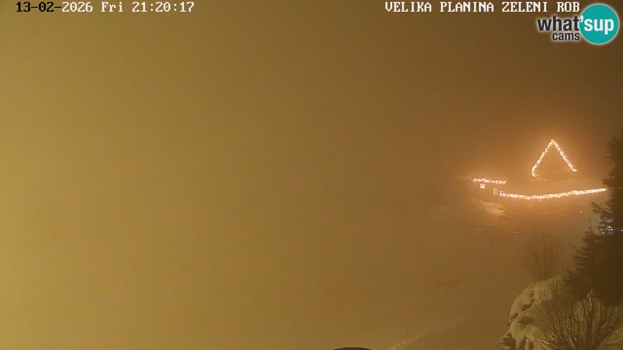Zeleni Rob – Webcam live | Velika Planina