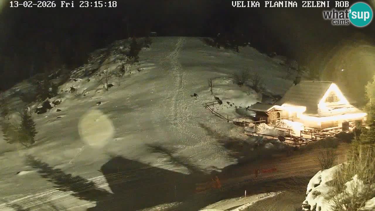 Zeleni Rob – Webcam live | Velika Planina