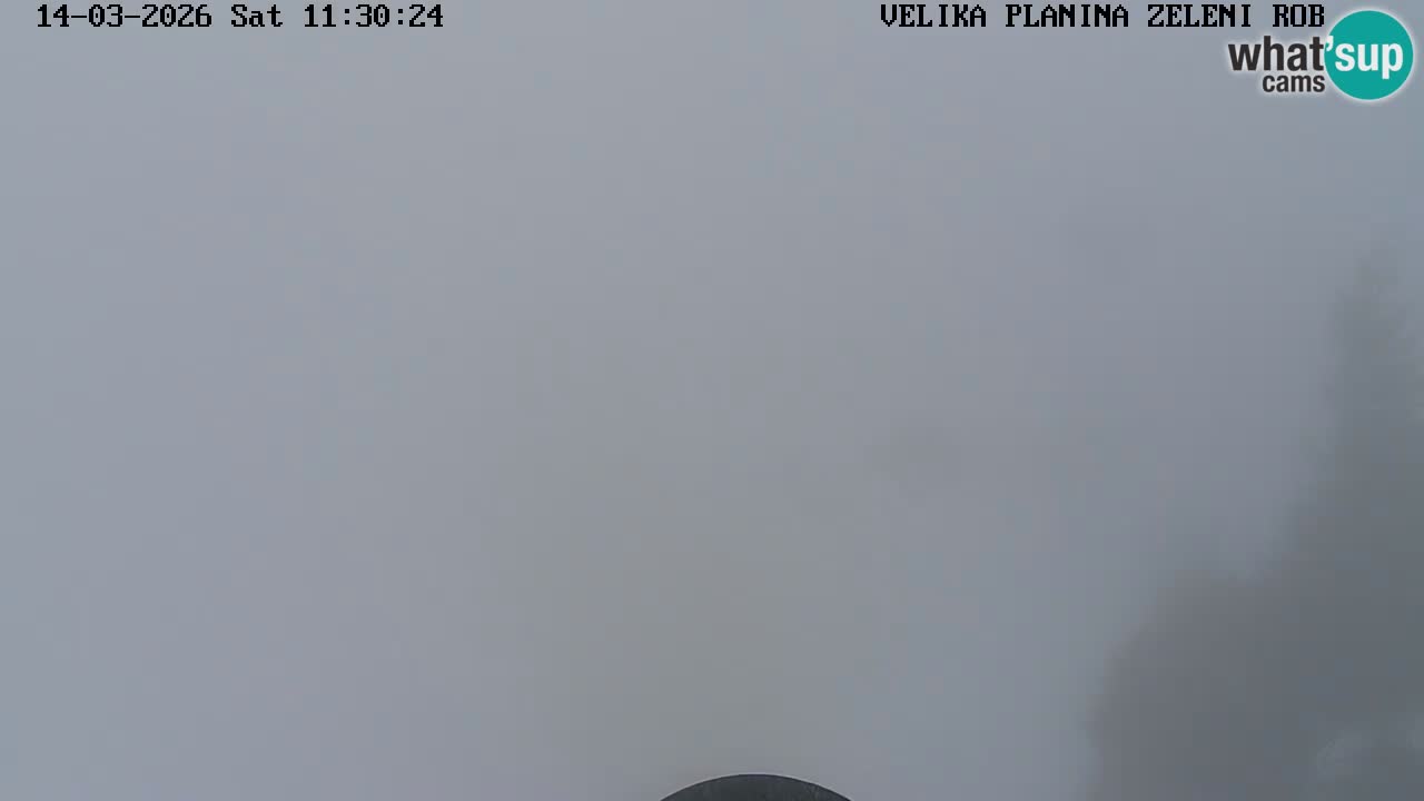 Zeleni Rob – Webcam live | Velika Planina