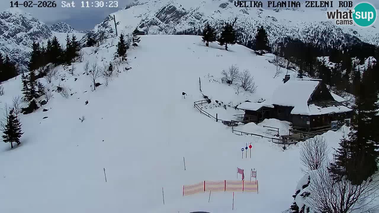 Zeleni Rob – Webcam live | Velika Planina