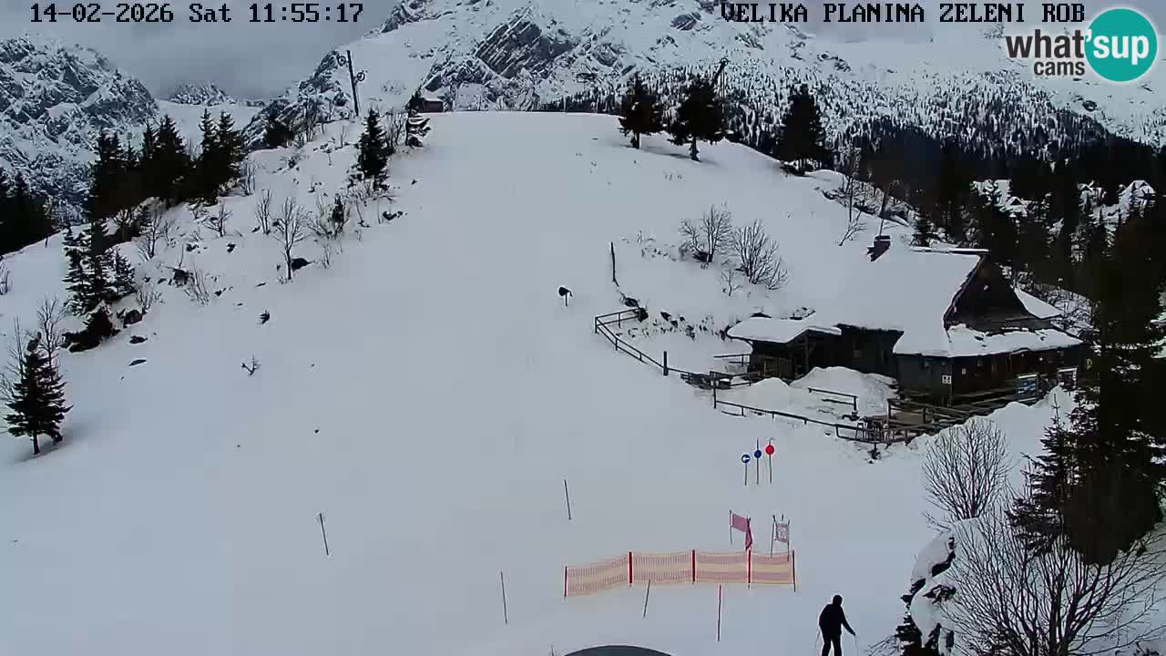 Zeleni Rob – Webcam live | Velika Planina