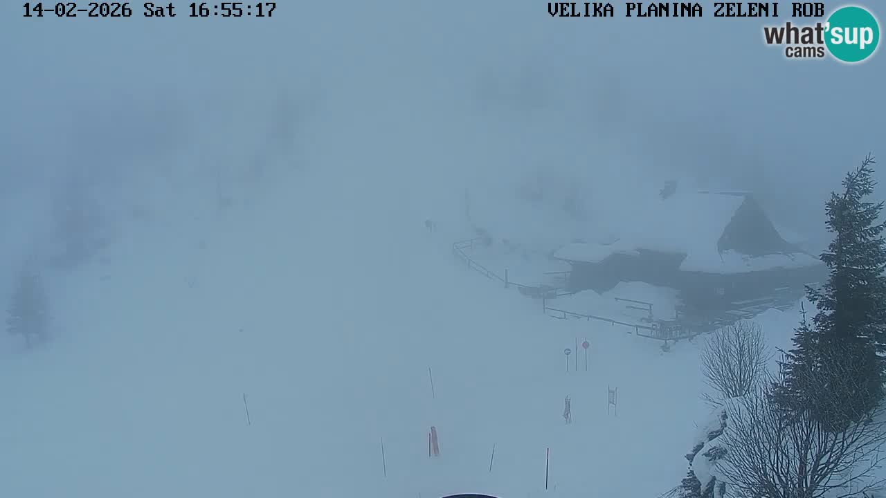 Zeleni Rob – Webcam live | Velika Planina
