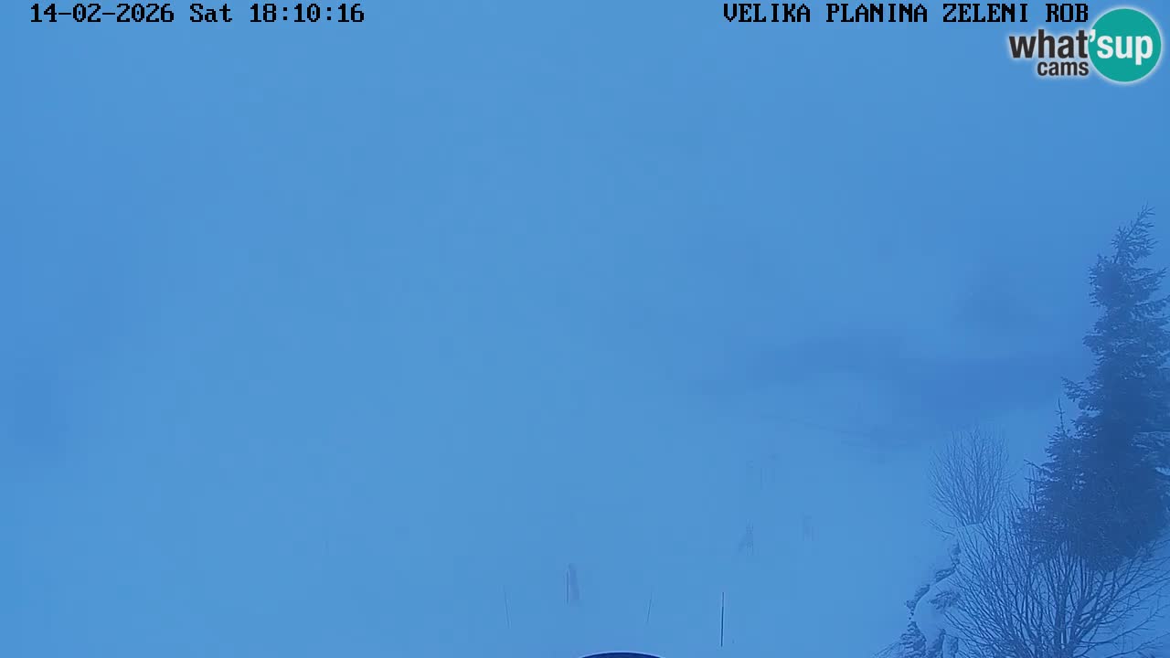 Zeleni Rob – Webcam live | Velika Planina
