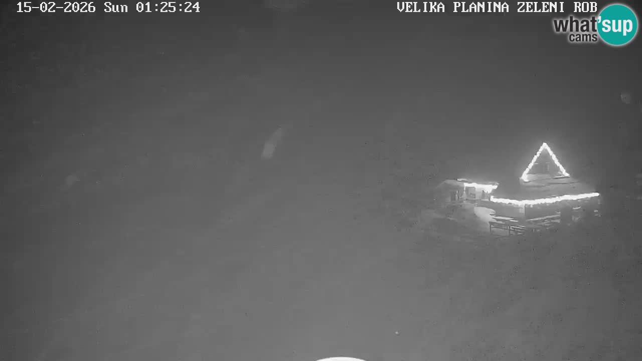 Zeleni Rob | Webcam en vivo Velika Planina