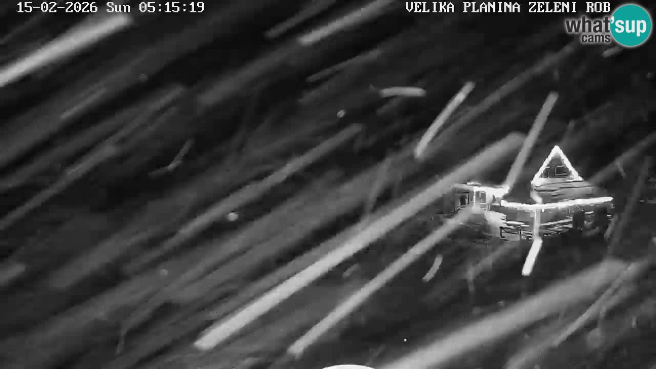Zeleni Rob | Webcam en vivo Velika Planina