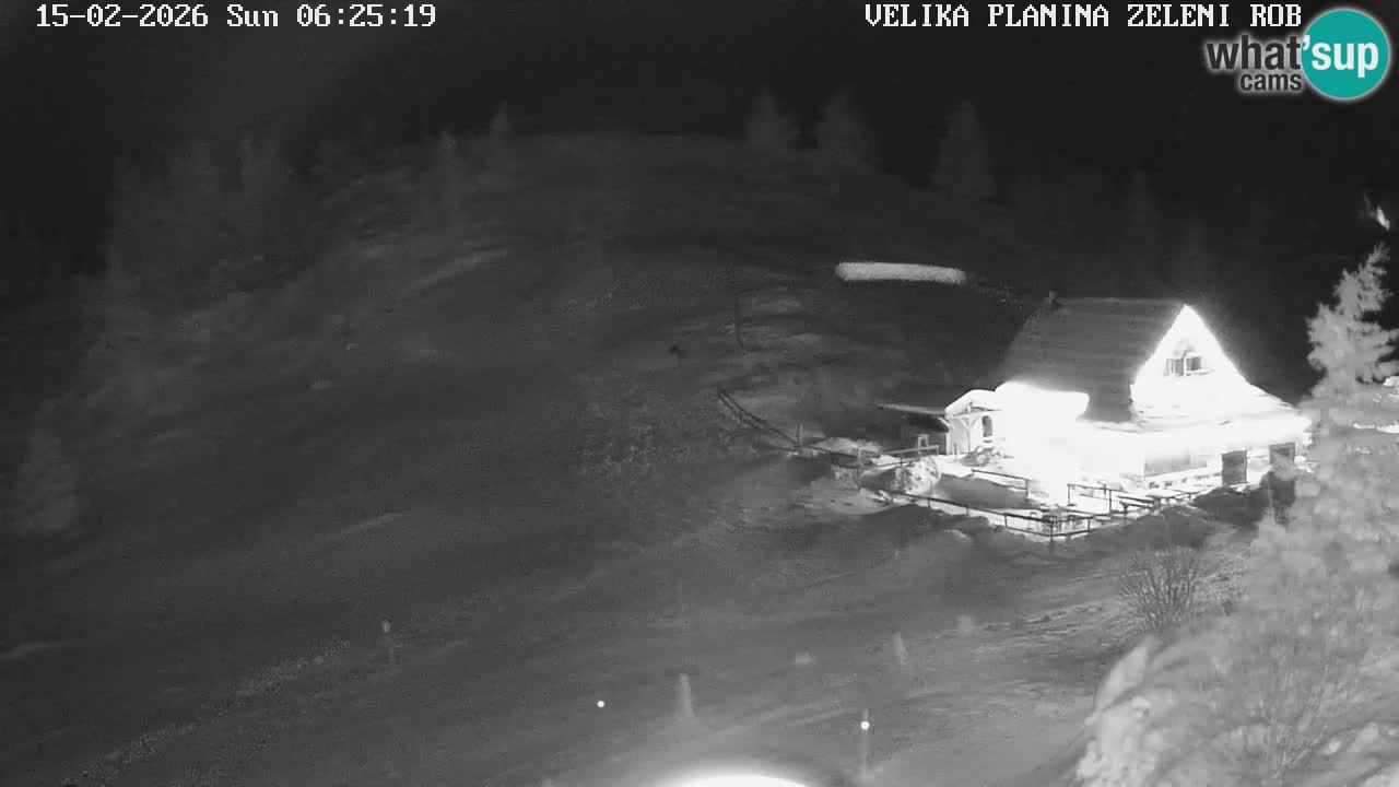 Zeleni Rob | Webcam live Velika Planina