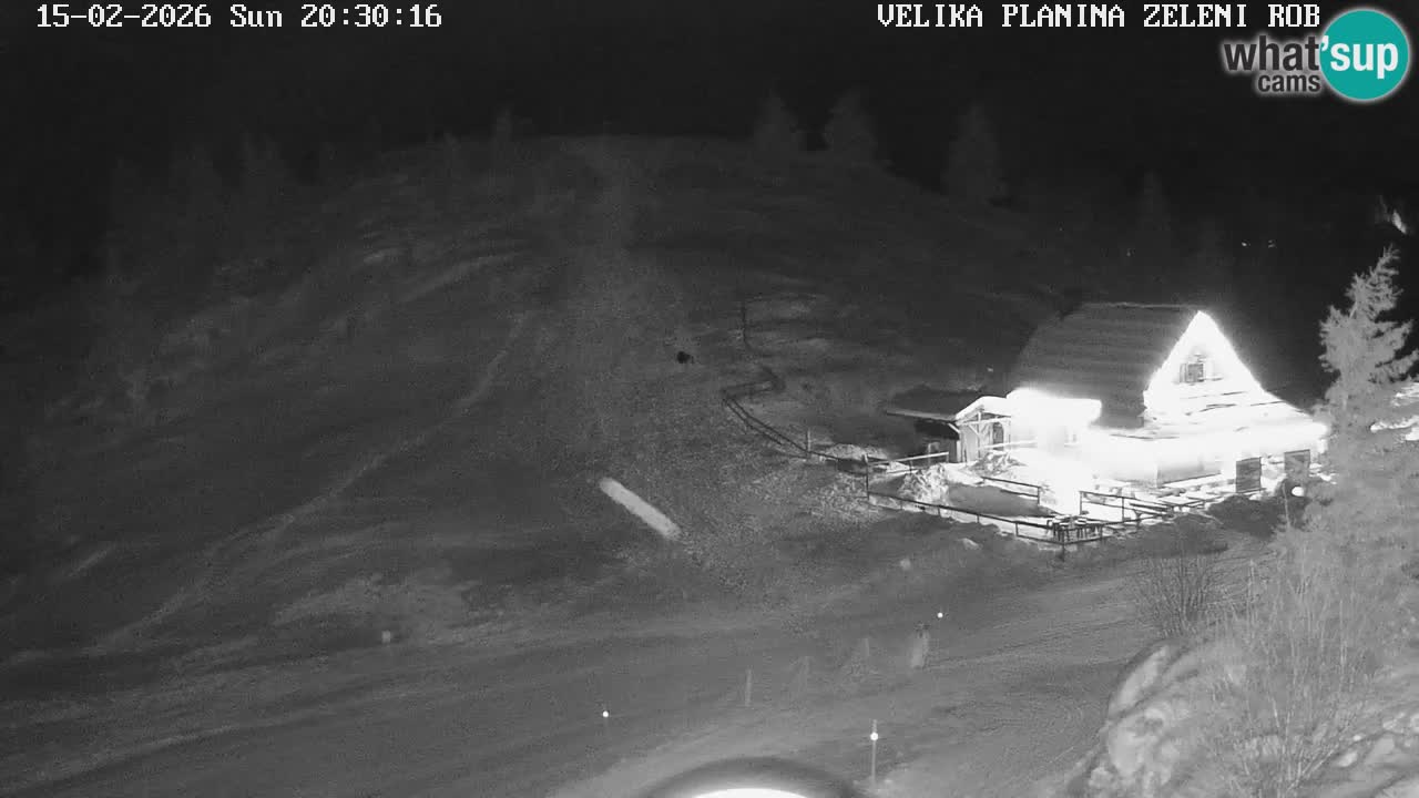 Zeleni Rob – Webcam live | Velika Planina