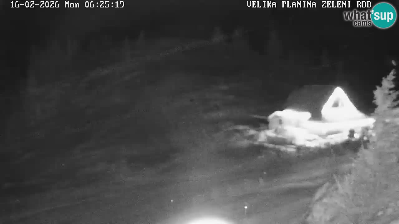 Zeleni Rob – Webcam live | Velika Planina