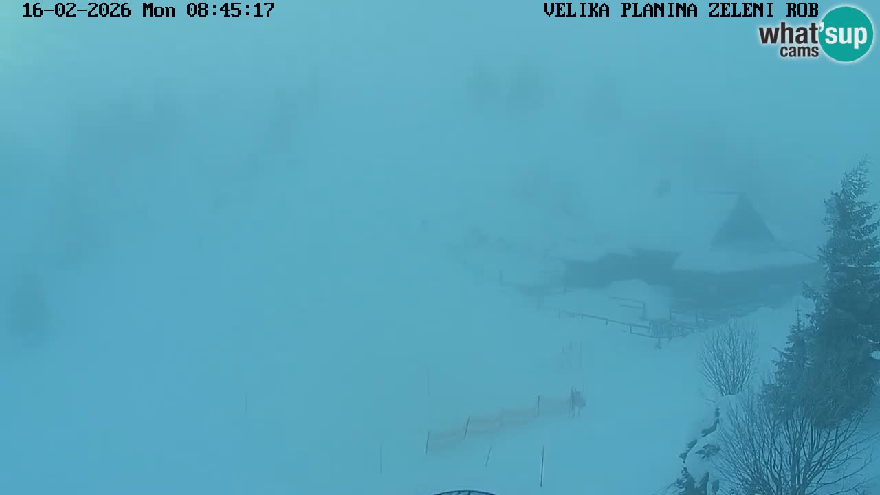 Zeleni Rob – Webcam live | Velika Planina