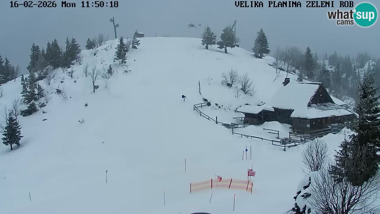 Zeleni Rob | Web kamera Velika Planina