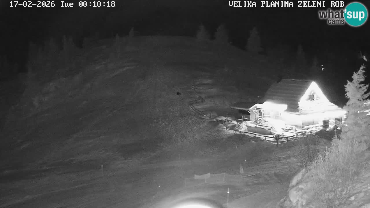 Zeleni Rob – Webcam live | Velika Planina
