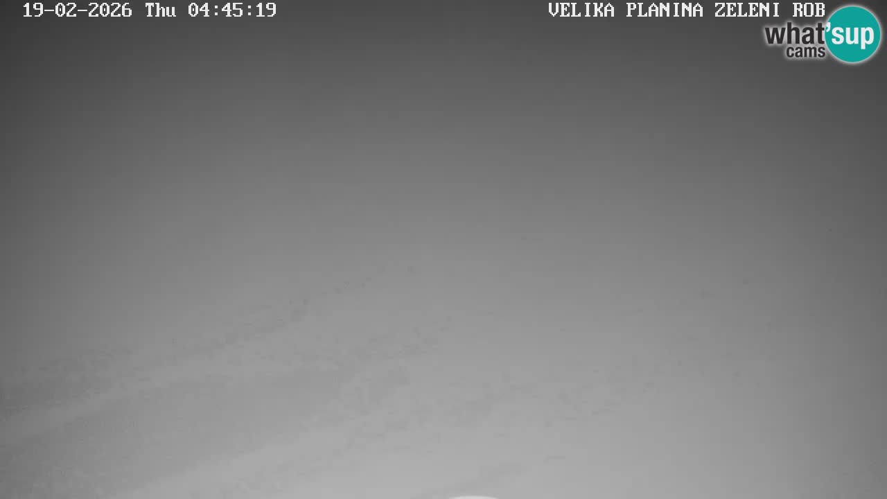 Zeleni Rob | Webcam en vivo Velika Planina