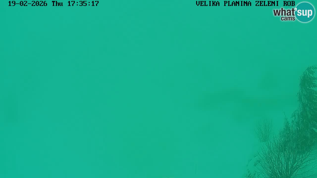 Zeleni Rob | Webcam live Velika Planina