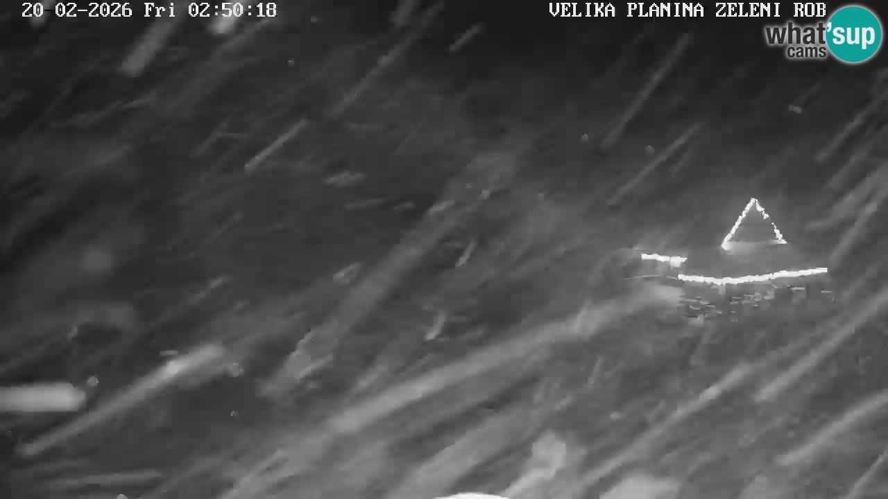 Zeleni Rob | Webcam live Velika Planina