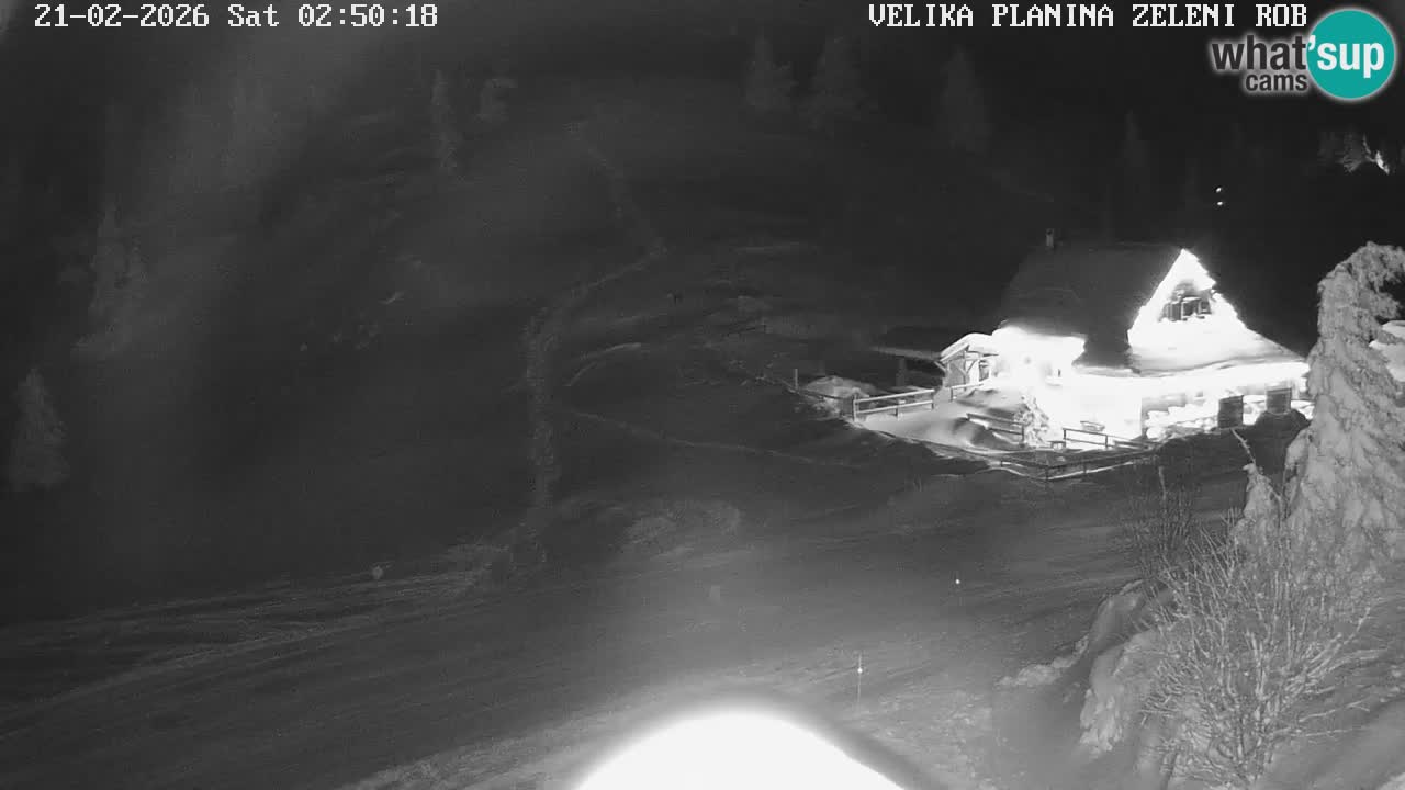 Zeleni Rob | Webcam live Velika Planina
