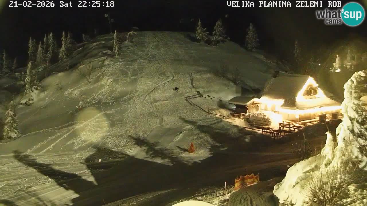 Zeleni Rob – Webcam live | Velika Planina