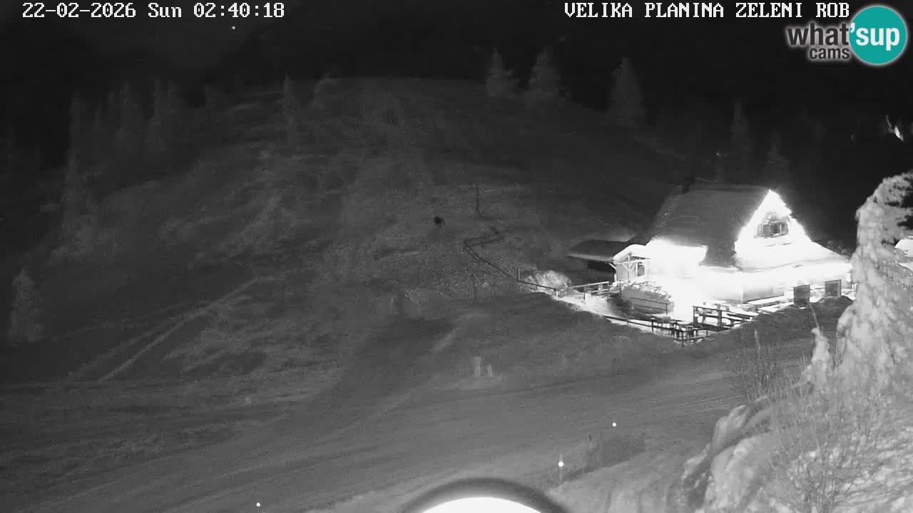 Zeleni Rob – Webcam live | Velika Planina