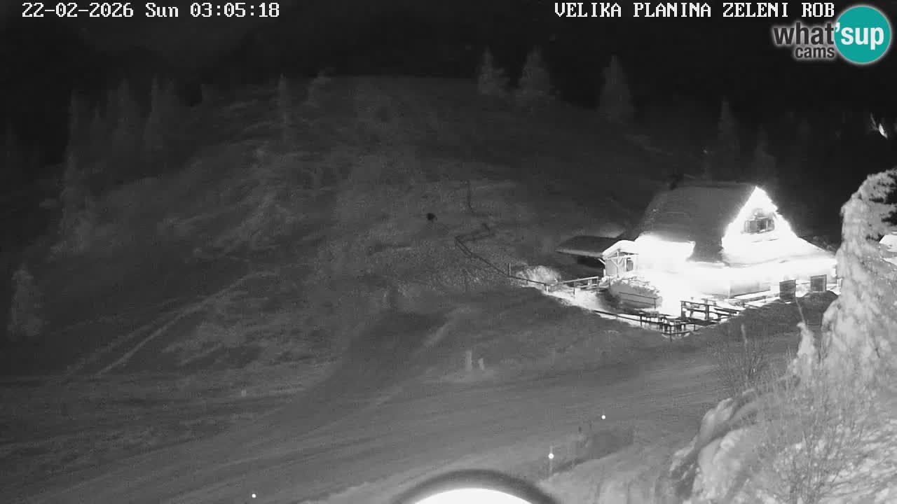 Zeleni Rob – Webcam live | Velika Planina