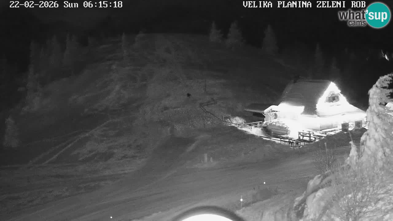Zeleni Rob – Webcam live | Velika Planina