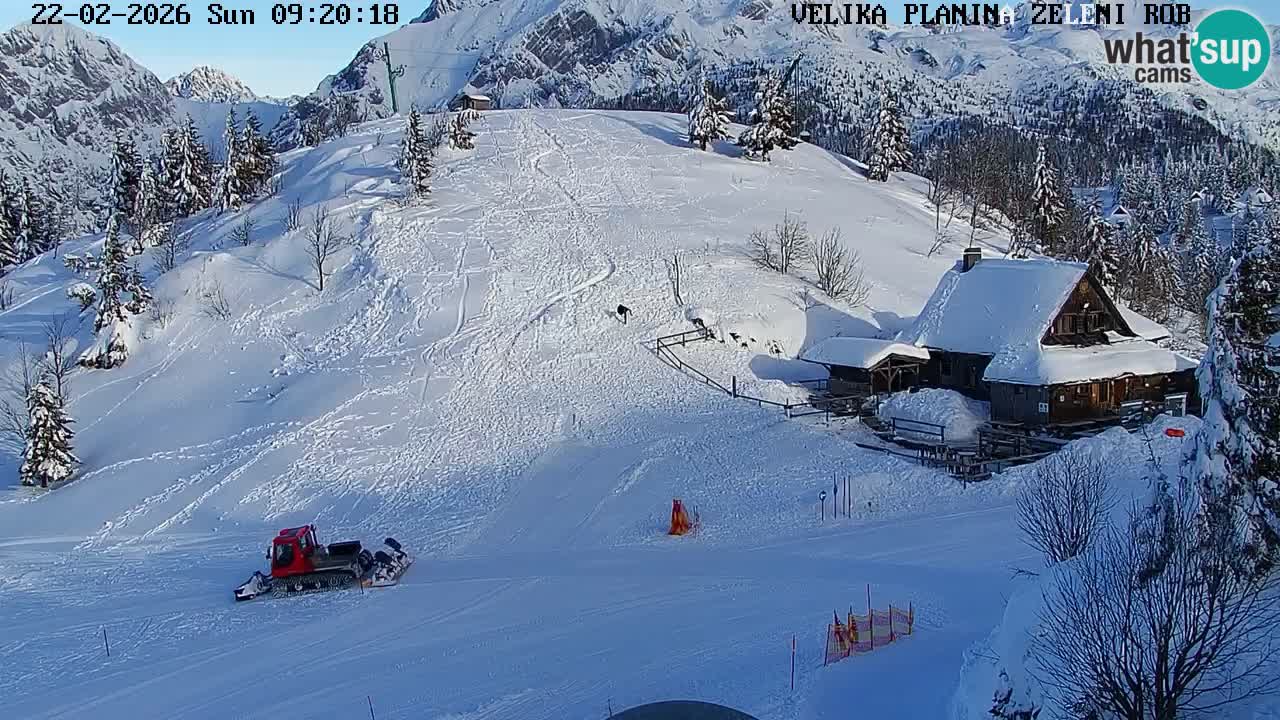 Zeleni Rob | Webcam live Velika Planina