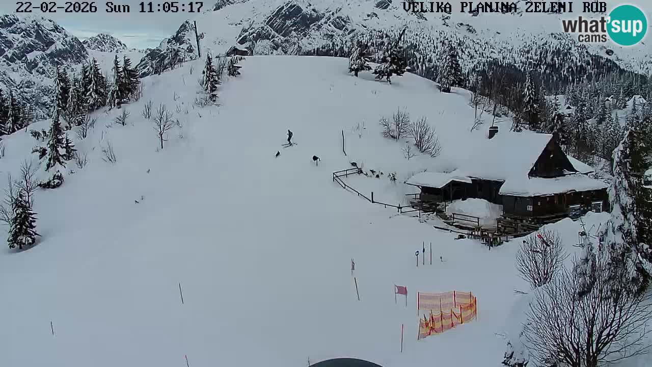 Zeleni Rob | Webcam live Velika Planina