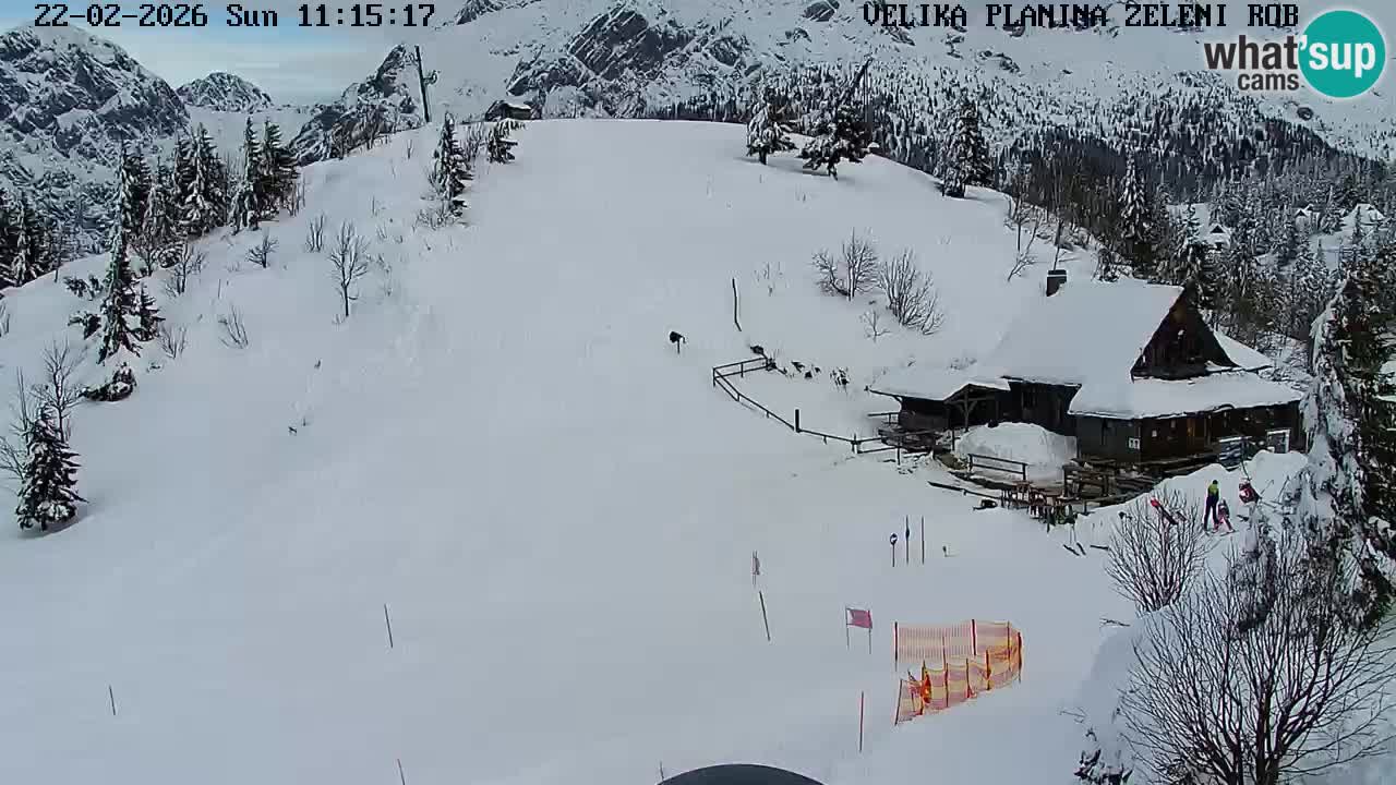 Zeleni Rob | Webcam live Velika Planina