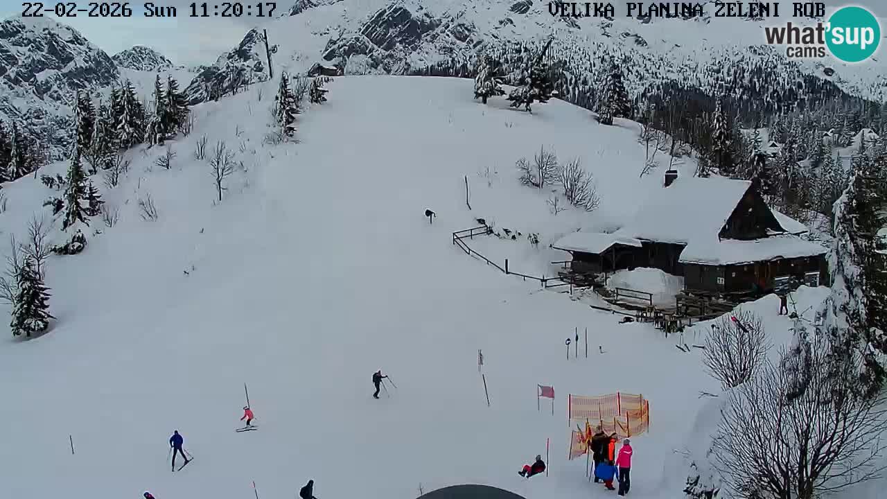 Zeleni Rob | Webcam live Velika Planina