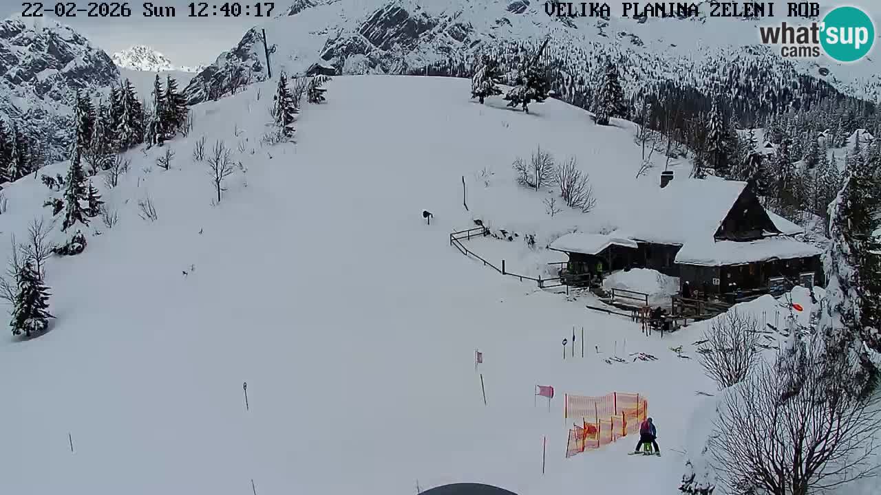 Zeleni Rob | Webcam live Velika Planina