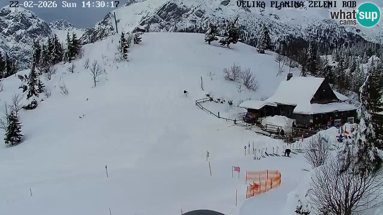 Zeleni Rob – Webcam live | Velika Planina