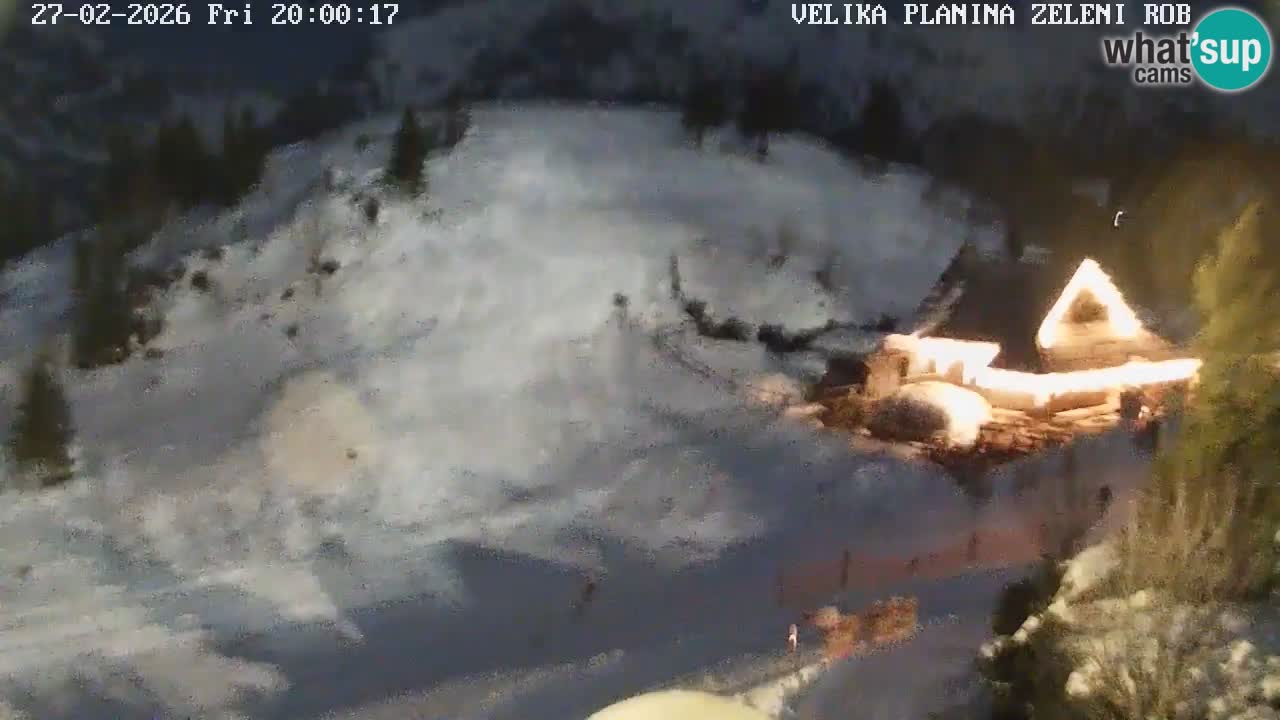 Zeleni Rob – Webcam live | Velika Planina