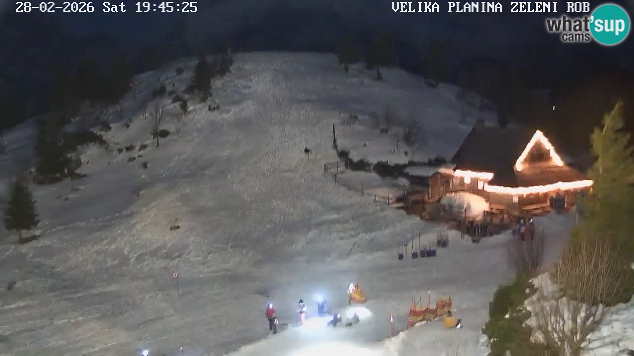 Zeleni Rob | Web kamera Velika Planina