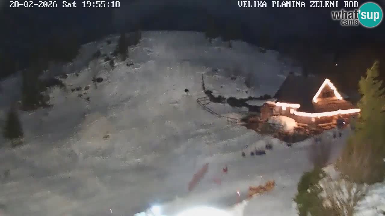 Zeleni Rob – Webcam live | Velika Planina
