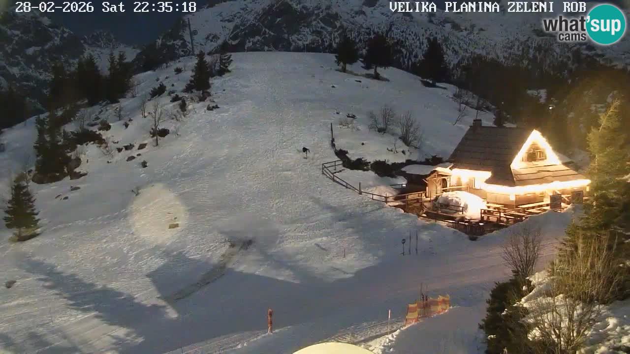 Zeleni Rob – Webcam live | Velika Planina