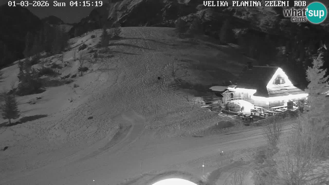Zeleni Rob – Webcam live | Velika Planina