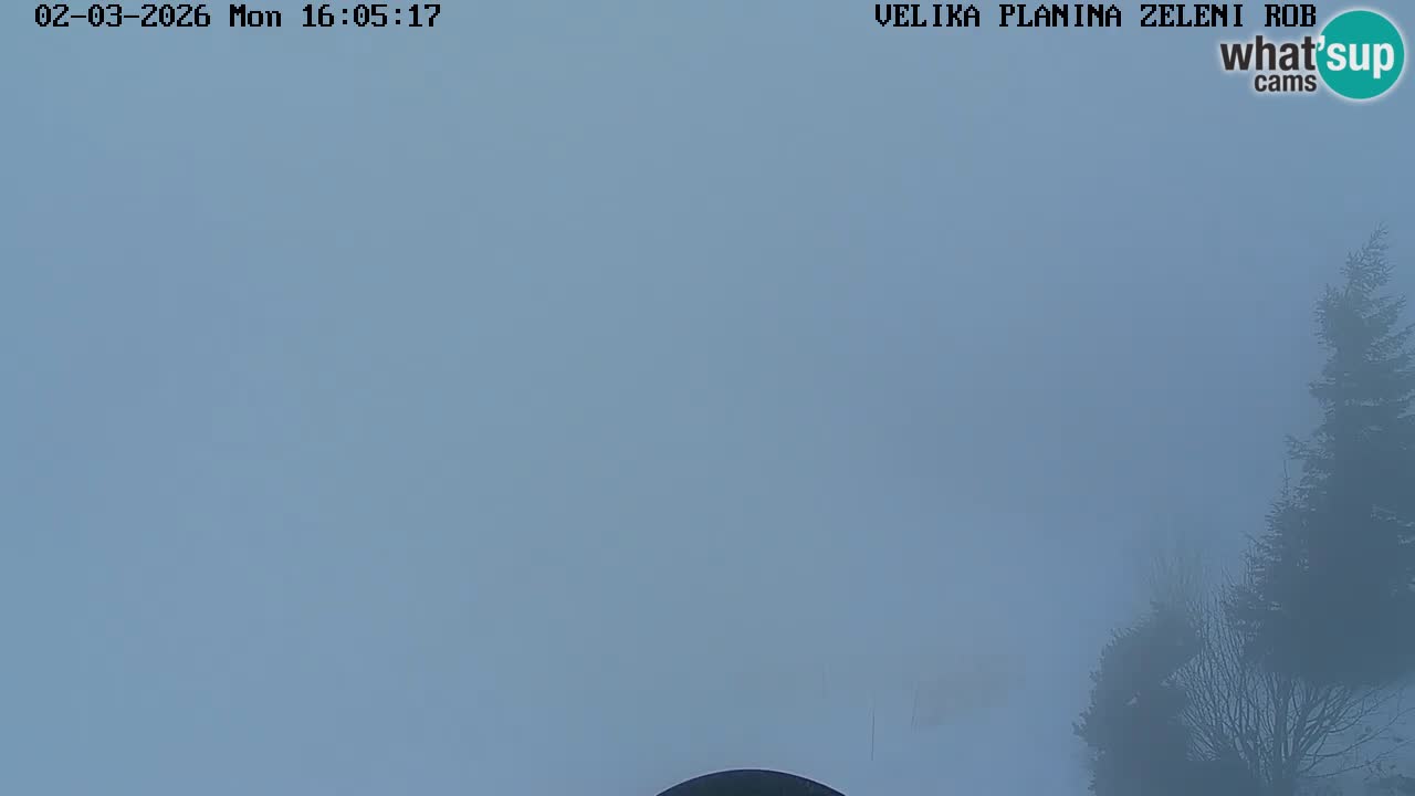 Zeleni Rob – Webcam live | Velika Planina